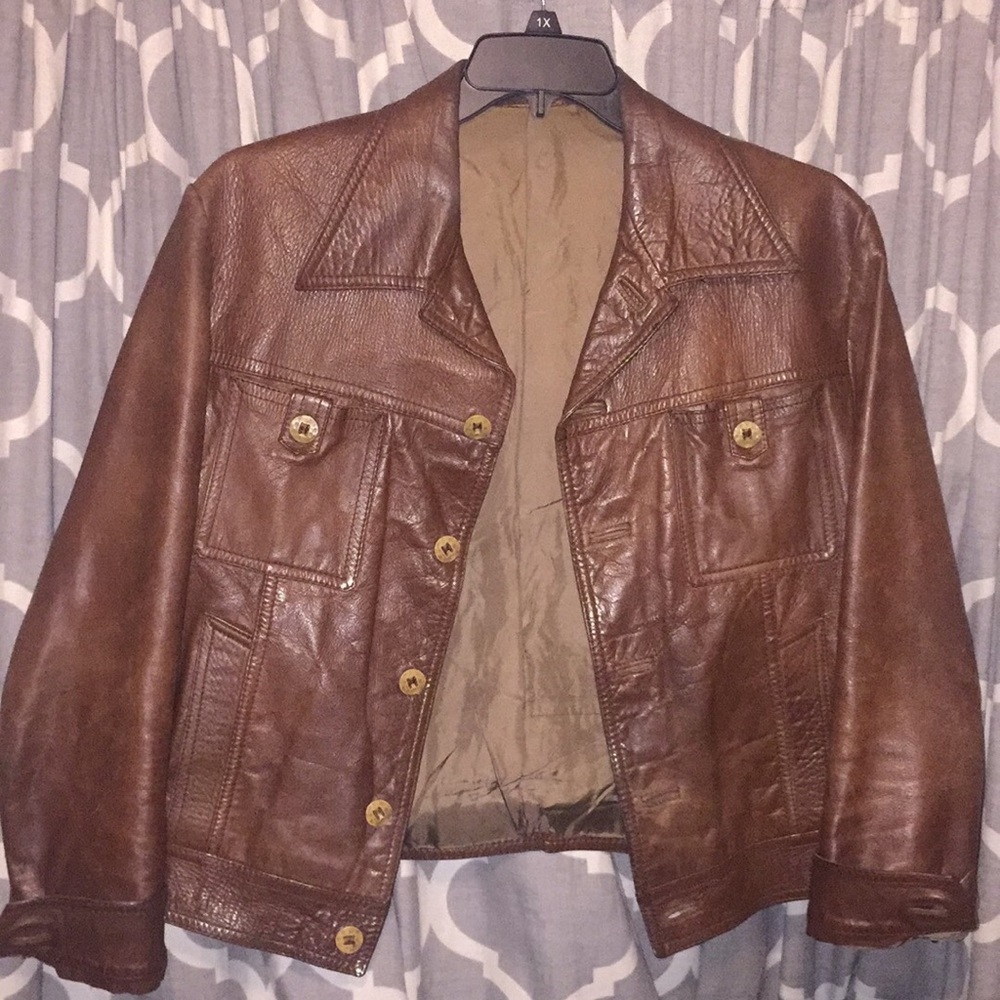 VINTAGE Leather Jacket